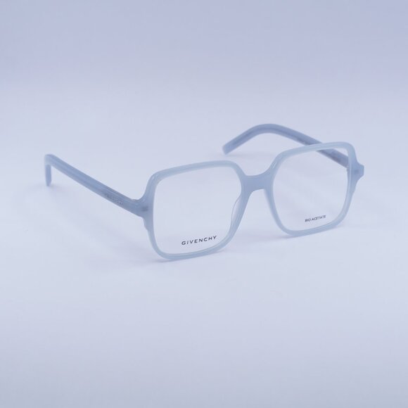 🕶️ New Givenchy GV50044I 084 Eyeglasses - Shiny Blue Frame - Picture 3 of 10